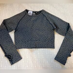 Activewear Long Sleeve Crop Top